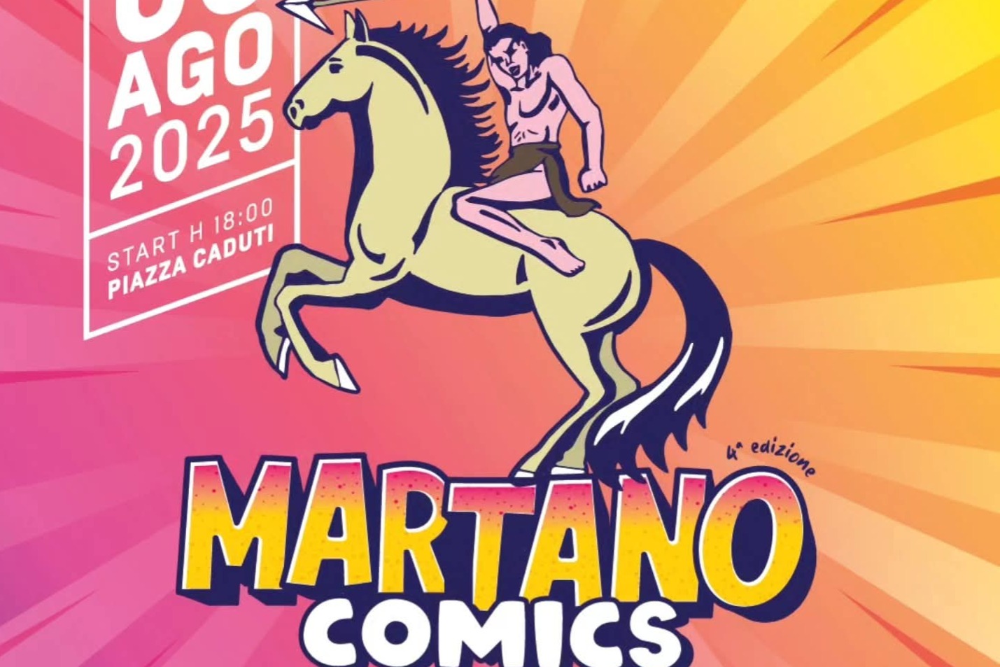 Martano Comics con Giorgio Vanni: una serata per grandi e piccini