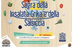 Sagra dell'insalata grika e della salsiccia: fatto 30, facciamo 31!